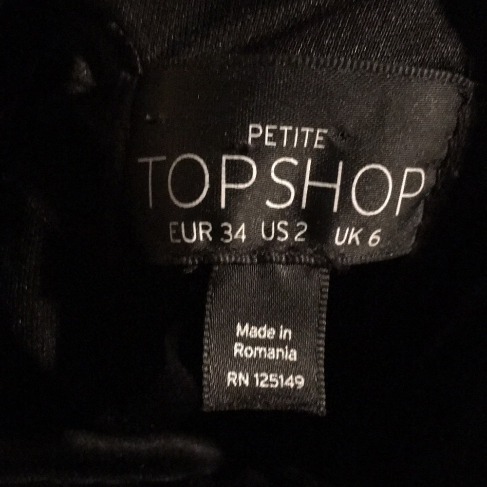 Topshop Dress Size 2 Petite - Picture 4 of 4